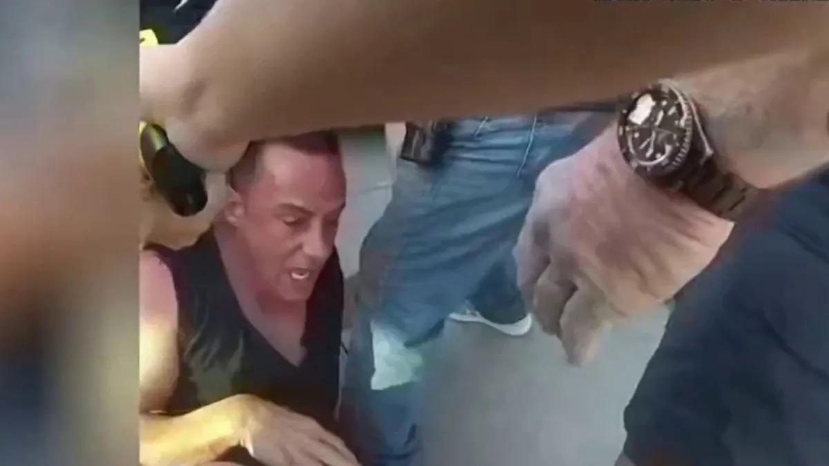 bodycam shows arrest of wrong way driver in bal harbour